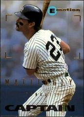 Don Mattingly #62 Baseball Cards 1995 Emotion Prices