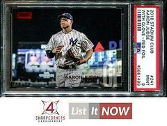 Aaron Judge [With Glove Red Foil] Baseball Cards 2018 Stadium Club Prices