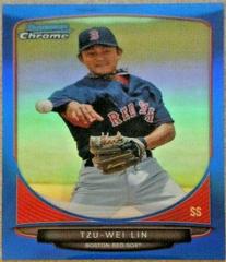 Tzu Wei Lin [Refractor] #BCP133 Baseball Cards 2013 Bowman Chrome Prospect Prices