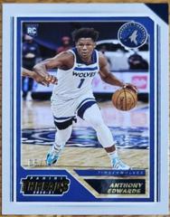 Anthony Edwards [Gold] #87 Basketball Cards 2020 Panini Chronicles Prices