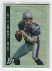 Tom Brady [Chrome Black Refractor] #21 Football Cards 2006 Topps Draft Picks & Prospects Prices