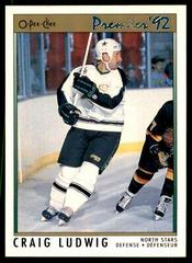 Craig Ludwig Hockey Cards 1991 O-Pee-Chee Premier Prices