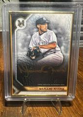 Mariano Rivera [Gold] #MFA-MR Baseball Cards 2023 Topps Museum Collection Framed Autographs Prices