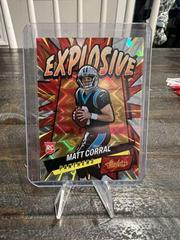 Matt Corral Football Cards 2022 Panini Absolute Explosive Prices