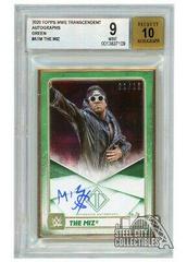 The Miz [Green] #A-TM Wrestling Cards 2020 Topps WWE Transcendent Autographs Prices