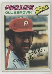 Ollie Brown #84 Baseball Cards 1977 Topps Prices
