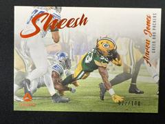 Aaron Jones [Orange] #SHS-AJO Football Cards 2022 Panini Luminance Sheesh Prices