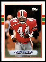 John Settle Football Cards 1989 Topps Prices