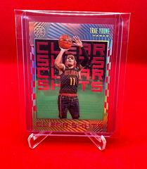 Trae Young [Pink] #5 Basketball Cards 2019 Panini Illusions Clear Shots Prices