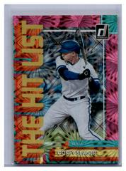 Corey Seager [Pink Fireworks] #THL-12 Baseball Cards 2022 Panini Donruss The Hit List Prices