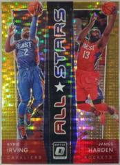 James Harden, Kyrie Irving [Gold Pulsar] Basketball Cards 2021 Panini Donruss Optic All Stars Prices