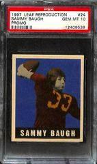 Sammy Baugh Football Cards 1997 Leaf Reproductions Prices