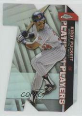 Kirby Puckett #CPDC-48 Baseball Cards 2021 Topps Chrome Update Platinum Player Die Cuts Prices