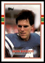 Dean Biasucci Football Cards 1989 Topps Prices