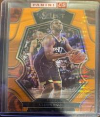 Chris Paul [Neon Orange Pulsar] #150 Basketball Cards 2022 Panini Select Prices
