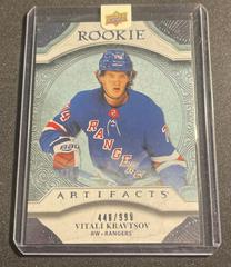 Vitali Kravtsov #RED218 Hockey Cards 2020 Upper Deck Artifacts Rookie Redemptions Prices