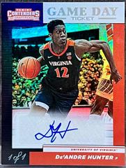 De'Andre Hunter [Variation 1 Autograph] Basketball Cards 2019 Panini Contenders Draft Picks Prices