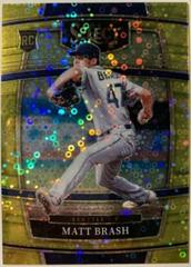 Matt Brash [Gold Disco Prizm] Baseball Cards 2022 Panini Select Prices