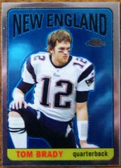 Tom Brady #TB10 Football Cards 2005 Topps Chrome Throwbacks Prices
