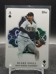 Blake Snell [Red] #AA-42 Baseball Cards 2023 Topps All Aces Prices