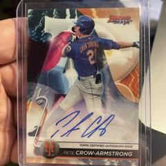 Pete Crow Armstrong Baseball Cards 2020 Bowman's Best of 2020 Autographs Prices