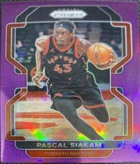 Pascal Siakam [Purple Prizm] Basketball Cards 2021 Panini Prizm Prices