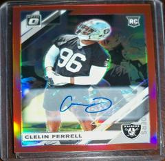 Clelin Ferrell [Red Auto] #104 Football Cards 2019 Donruss Optic Prices