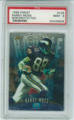 Randy Moss [Non Protected] Football Cards 1998 Topps Finest Prices