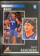 Paolo Banchero #99 Basketball Cards 2022 Panini Chronicles Prices