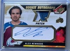 Alex Newhook [Gold] Hockey Cards 2021 SPx Rookie Signatures Prices