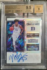 Marvin Bagley III [Ball High Autograph Cracked Ice] #112 Basketball Cards 2018 Panini Contenders Prices