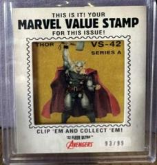 Thor #VS-42 Marvel 2022 Ultra Avengers Value Stamp Relics Prices