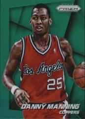 Danny Manning [Green Prizm] Basketball Cards 2014 Panini Prizm Prices