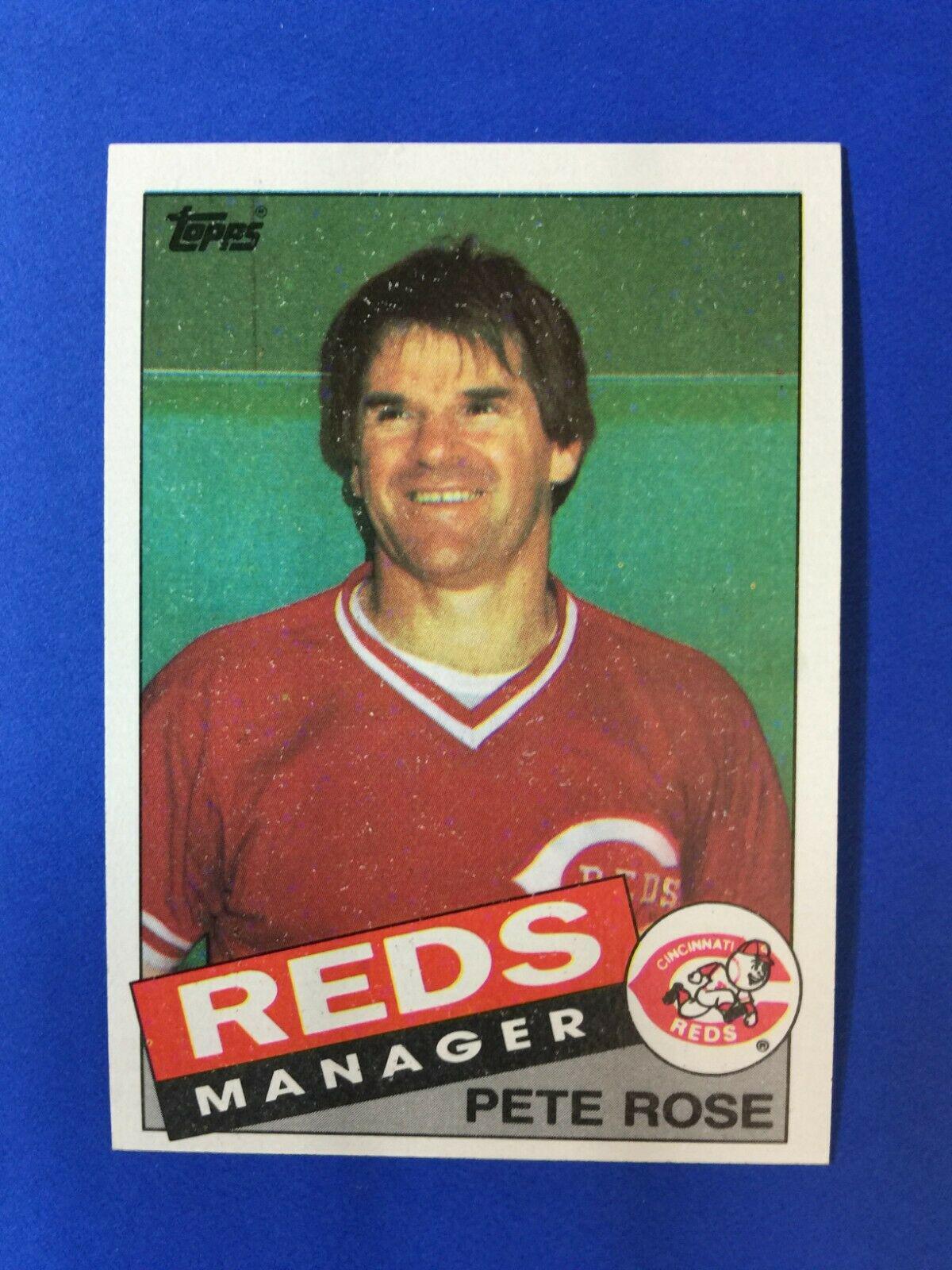 Pete Rose #547 Prices | 1985 Topps | Baseball Cards