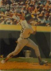 Mark McGwire [Batting Follow Through] Baseball Cards 1987 Mother's Cookies Mark McGwire Prices