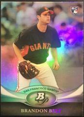 Brandon Belt #52 Baseball Cards 2011 Bowman Platinum Prices