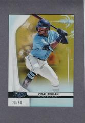 Vidal Brujan [Gold Refractor] Baseball Cards 2020 Bowman Sterling Prices