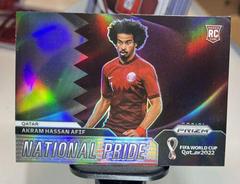 Akram Hassan Afif #21 Soccer Cards 2022 Panini Prizm World Cup National Pride Prices