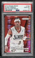 Allen Iverson [Red Pulsar Prizm] Basketball Cards 2014 Panini Prizm Prices
