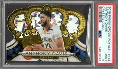 Anthony Davis Crystal Gold #144 Basketball Cards 2018 Panini Crown Royale Prices