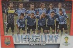 Uruguay [Red Prizm] #31 Soccer Cards 2014 Panini Prizm World Cup Team Photos Prices
