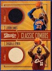 Lebron James, Shaquille O'Neal Basketball Cards 2010 Panini Classics Classic Combos Prices