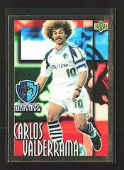 Carlos Valderrama [Gold] Soccer Cards 1997 Upper Deck MLS Prices