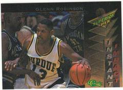 Glenn Robinson Basketball Cards 1995 Classic Superior Pix Instant Impact Prices