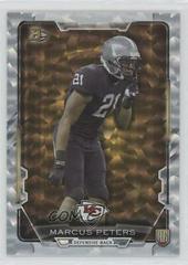 Marcus Peters [Rainbow Foil Silver Ice] Football Cards 2015 Bowman Rookies Prices