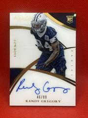 Randy Gregory [Autograph Gold] #102 Football Cards 2015 Panini Immaculate Prices