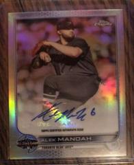 Alek Manoah Baseball Cards 2022 Topps Chrome Update All Star Game Autographs Prices