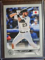 Kris Bryant Baseball Cards 2022 Topps Japan Edition Prices