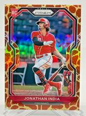 Jonathan India [Giraffe Prizm] #26 Baseball Cards 2021 Panini Prizm Prices
