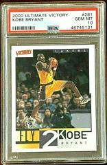 Kobe Bryant #281 Basketball Cards 2000 Ultimate Victory Prices